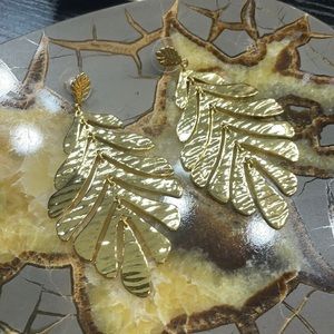 Kate Spade Dangle Leaf Earrings